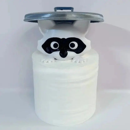 3D Printed Raccoon Toilet Paper Holder - House Flexa