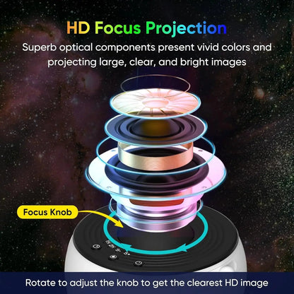 Galaxy Star Projector HD Planetarium Light - House Flexa