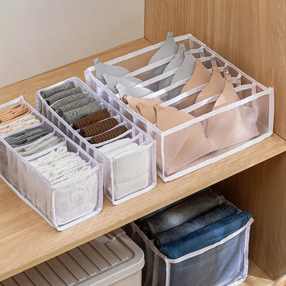 Multi Compartment Underwear Storage Box - House Flexa