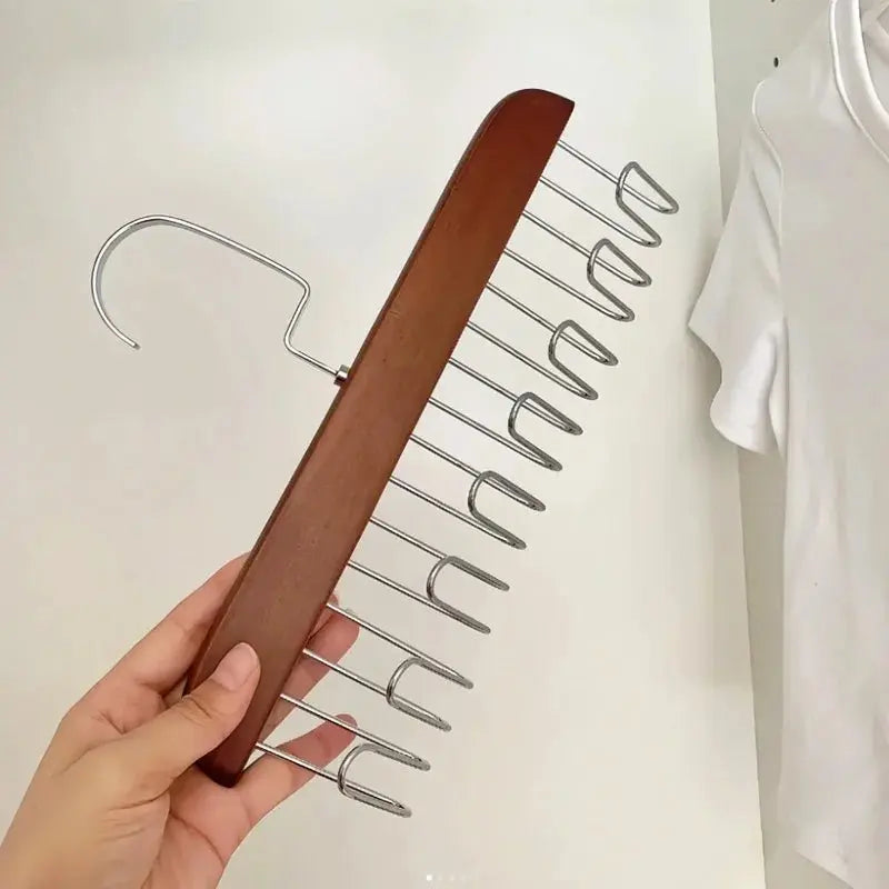 Multi Functional Wooden Bra Hanger Organizer - House Flexa