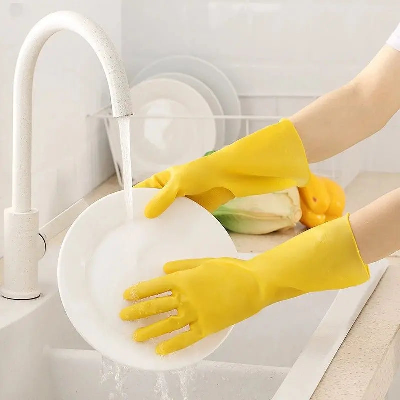 Waterproof Silicone Dishwashing Gloves - House Flexa