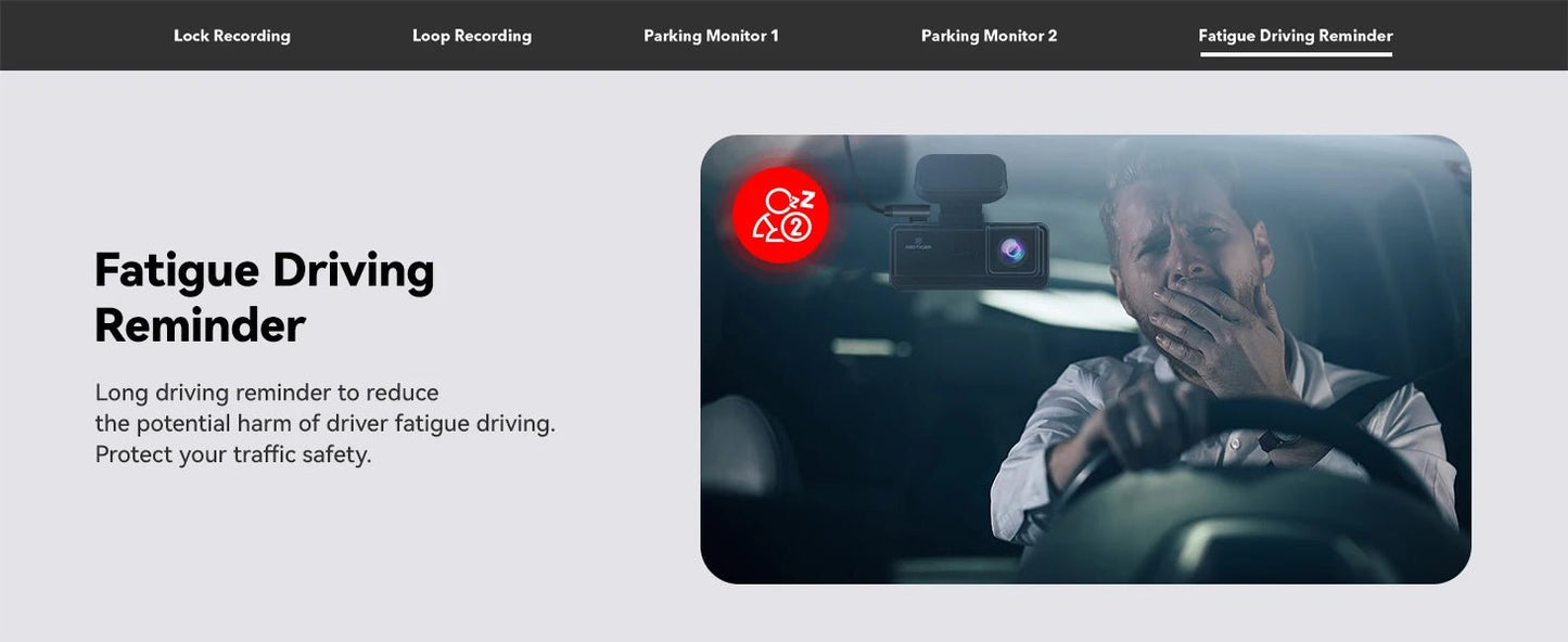 Car Dash Cam - Redtiger F8 5GHz Wifi Touch Screen 4K Front Dash Cam - House Flexa