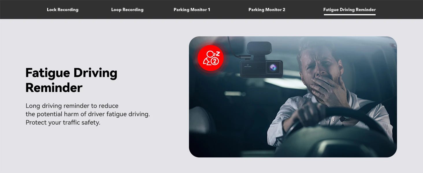 Car Dash Cam - Redtiger F8 5GHz Wifi Touch Screen 4K Front Dash Cam - House Flexa