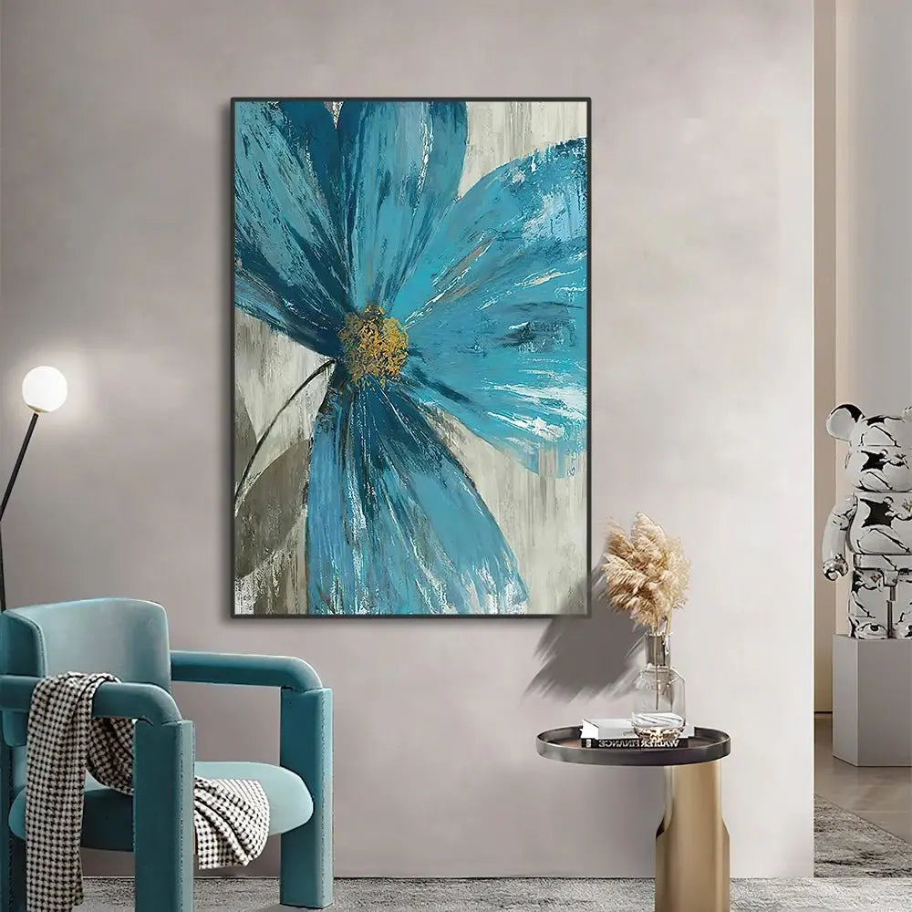 Botanical Flower Canvas Wall Art - House Flexa