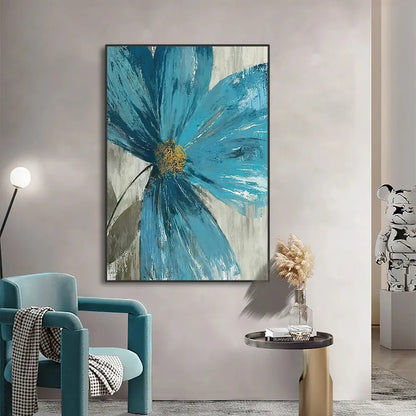 Botanical Flower Canvas Wall Art - House Flexa