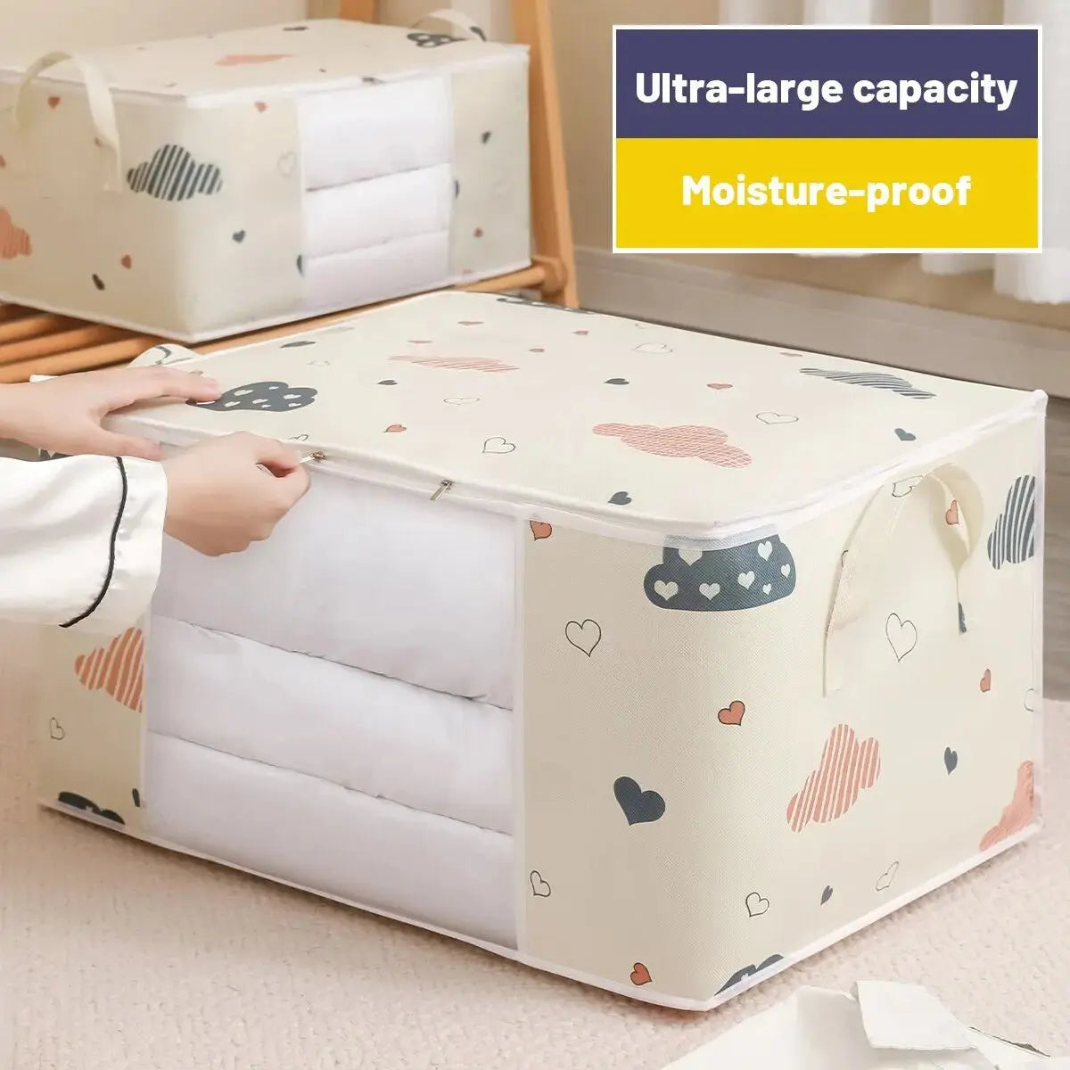 Large Capacity Foldable Clothes Storage Bag - House Flexa