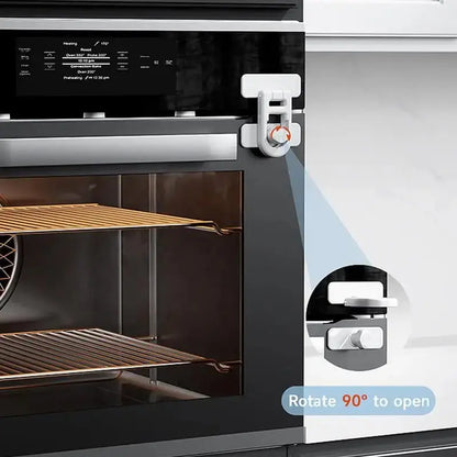 Refrigerator Safety Lock Fridge Freezer Cabinet Protector - House Flexa