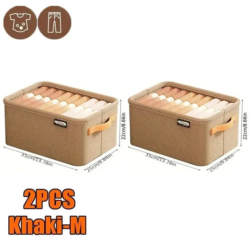 Thicken Pants Sweater Wardrobe Storage Box - House Flexa