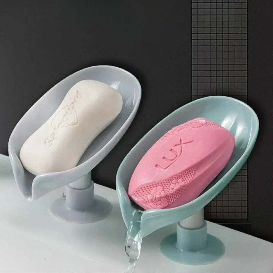 Leaf Shape Drain Soap Holder - House Flexa